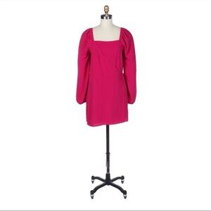 Wrap Front fuschia Dress XS Dry Goods